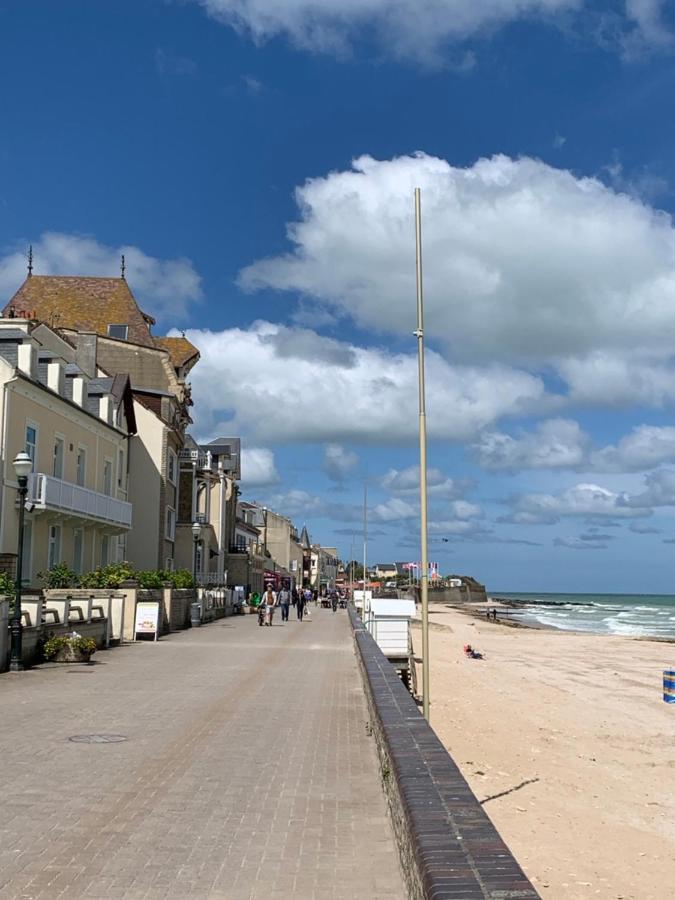 Saint-Aubin-Sur-Mer: Bel Appartement Traversant Eksteriør bilde
